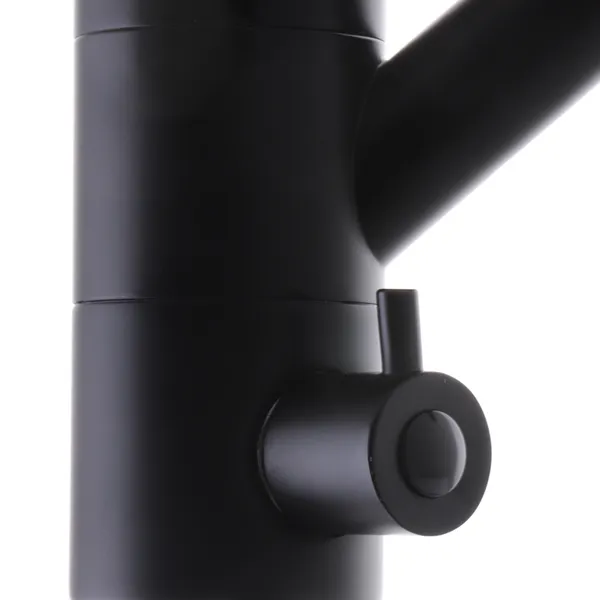Змішувач для кухні з виходом для питної води HAIBA HANSBERG 021 BLACK (Колір чорний) (HB3915)