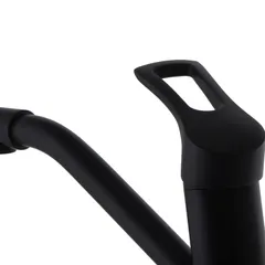 Змішувач для кухні з виходом для питної води HAIBA HANSBERG 021 BLACK (Колір чорний) (HB3915)