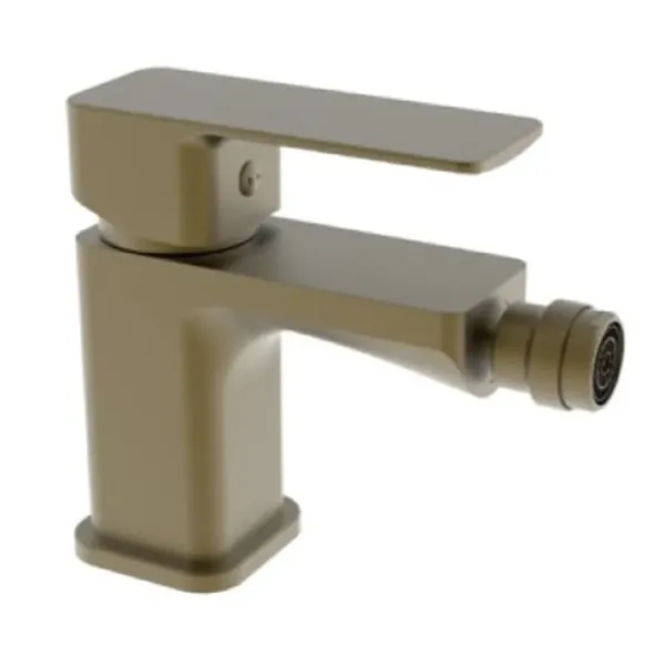 Змішувач для біде HAIBA KUBUS 002 BRUSHED GOLD (Колір матове золото) (HB9624)
