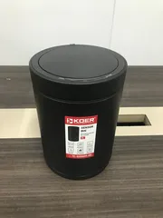 Відро для сміття сенсорне кругле KOER TC-020609-05 9 л (колір чорний) (KR5939)