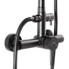 Душова колона MIXXUS SUS-003-J BLACK зі змішувачем з нерж. сталі SUS304 (Колір чорний) (MI2807)