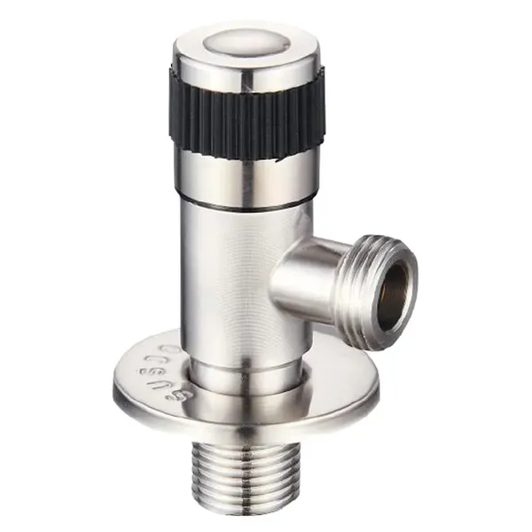 Кран для підключення сантехприладів MIXXUS VAL-04-1/2x1/2 з нерж. сталі SUS304 (Колір нерж) (MI6026)