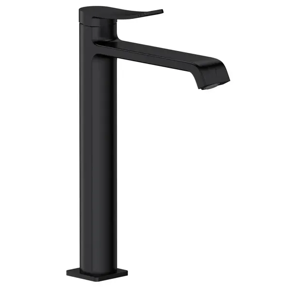 Змішувач для умивальника високий MIXXUS PREMIUM DALI 001 HIGH NUT BLACK (Колір чорний) (MI6751)