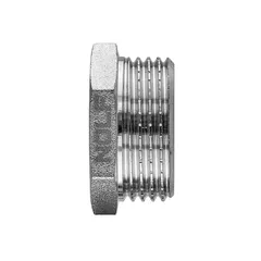 Футорка нікельована NOLF NFC.F0406-N-1/2"Mx3/8"F (NF3122)