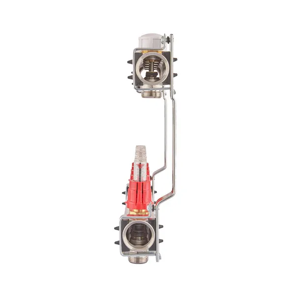 Колектор з витратоміром та термостатичними клапанами Roho R804-10M - 1"х 10 вих. (RO1034)