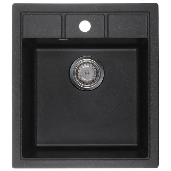 Мийка кухонна Zerix ZS-4651S-03 Чорна (ZX4564)