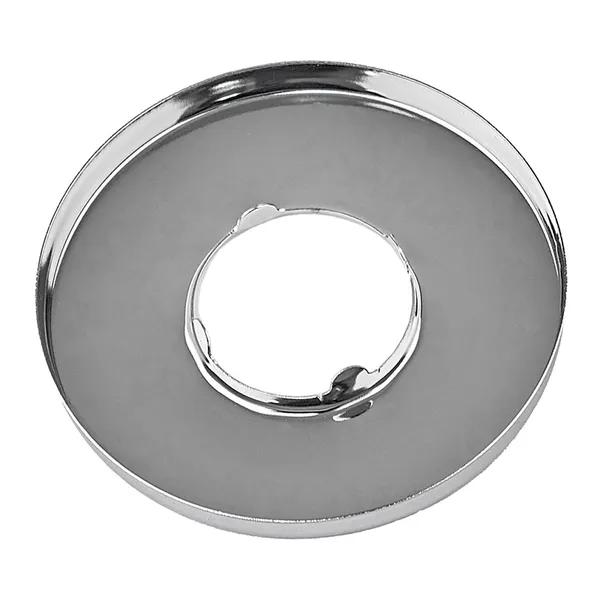 Чашка декоративна Zerix RST-01 Chrome (кругла) з нержавіючої сталі SUS304 (колір хром) (ZX5106)